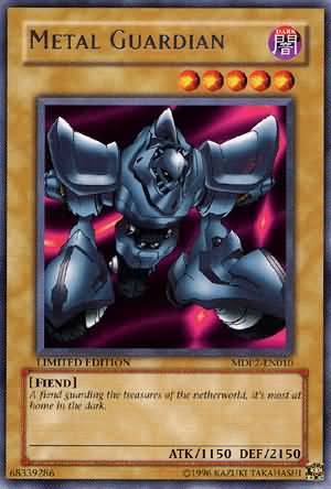 Metal Guardian [MDP2-EN010] Rare | Jomio and Rueliete's Cards and Comics