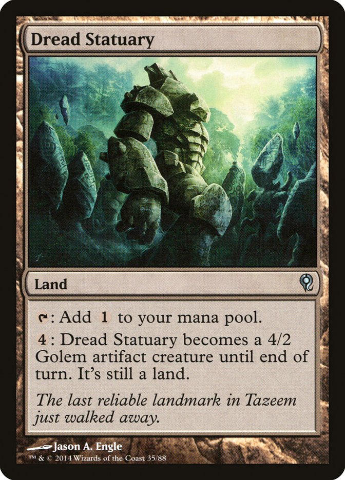Dread Statuary [Duel Decks: Jace vs. Vraska] | Jomio and Rueliete's Cards and Comics