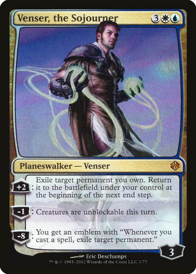 Venser, the Sojourner [Duel Decks: Venser vs. Koth] | Jomio and Rueliete's Cards and Comics