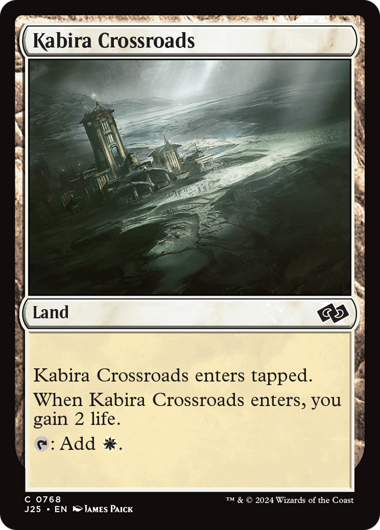 Kabira Crossroads [Foundations Jumpstart] | Jomio and Rueliete's Cards and Comics