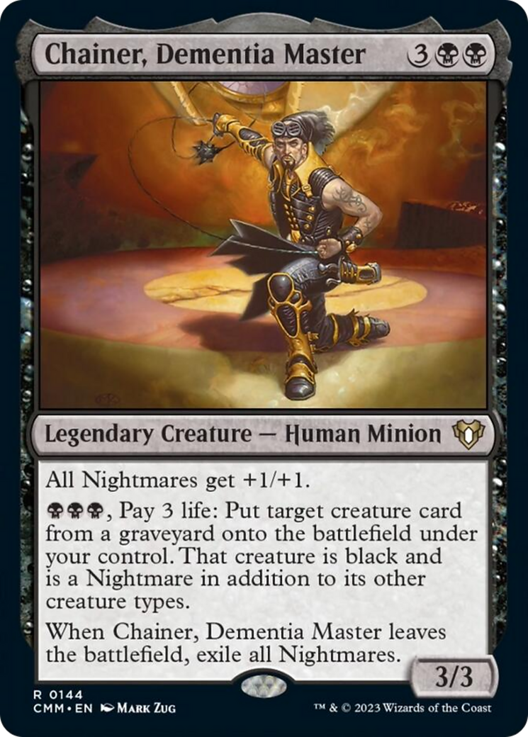 Chainer, Dementia Master [Commander Masters] | Jomio and Rueliete's Cards and Comics
