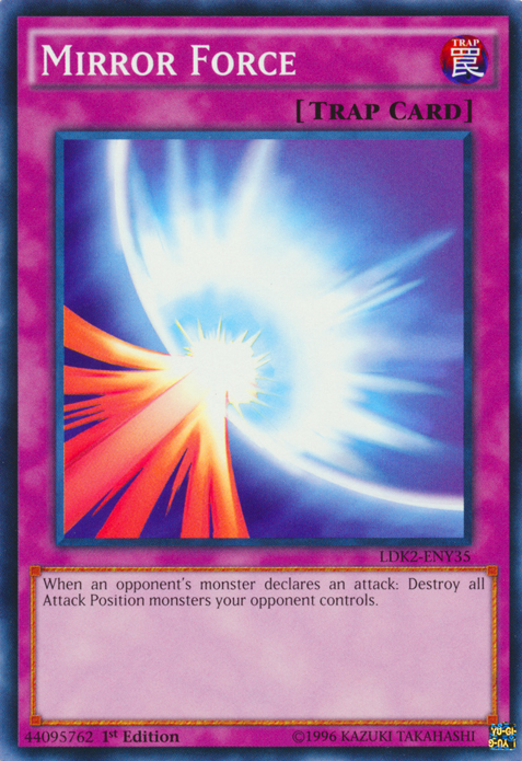 Mirror Force [LDK2-ENY35] Common | Jomio and Rueliete's Cards and Comics