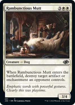 Rambunctious Mutt [Jumpstart 2022] | Jomio and Rueliete's Cards and Comics