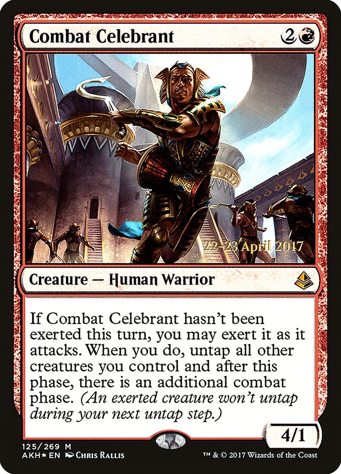 Combat Celebrant [Amonkhet Prerelease Promos] | Jomio and Rueliete's Cards and Comics