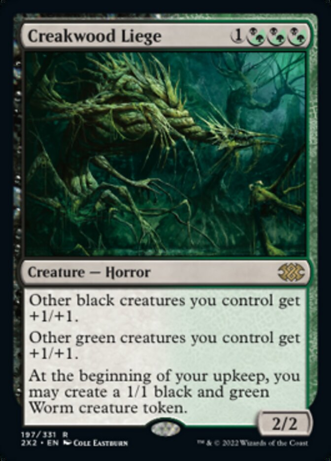 Creakwood Liege [Double Masters 2022] | Jomio and Rueliete's Cards and Comics