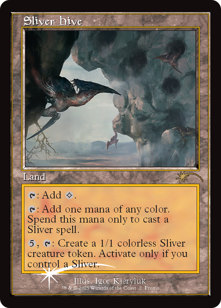 Sliver Hive (Retro Frame) [Secret Lair Drop Series] | Jomio and Rueliete's Cards and Comics