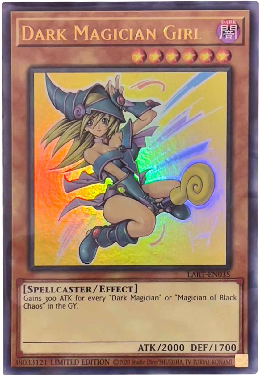 Dark Magician Girl [LART-EN035] Ultra Rare | Jomio and Rueliete's Cards and Comics