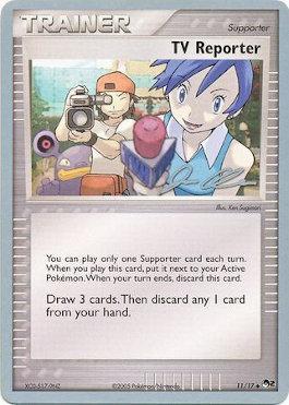 TV Reporter (11/17) (Mewtrick - Jason Klaczynski) [World Championships 2006] | Jomio and Rueliete's Cards and Comics