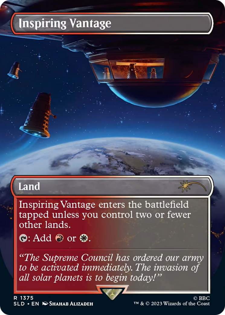 Inspiring Vantage [Secret Lair Drop Series] | Jomio and Rueliete's Cards and Comics