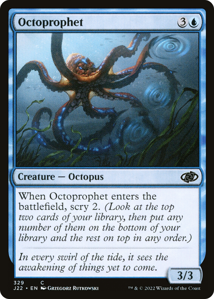 Octoprophet [Jumpstart 2022] | Jomio and Rueliete's Cards and Comics