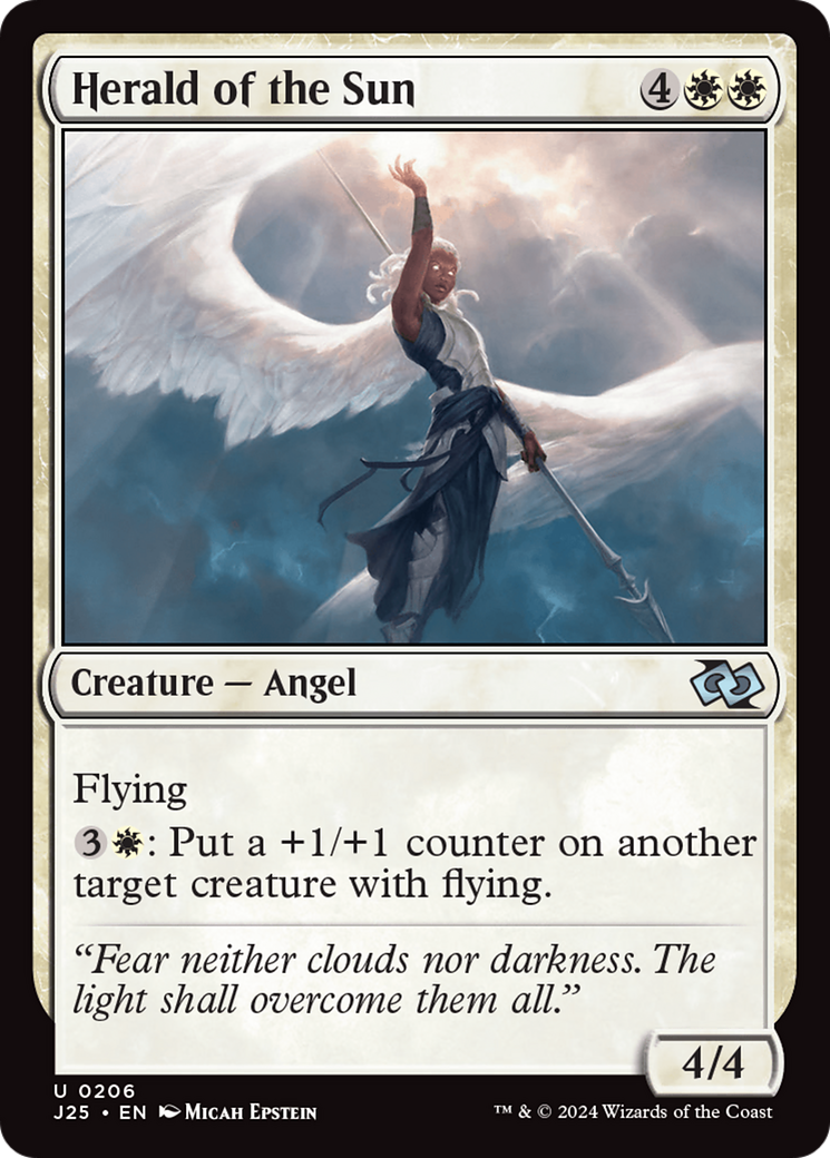 Herald of the Sun [Foundations Jumpstart] | Jomio and Rueliete's Cards and Comics