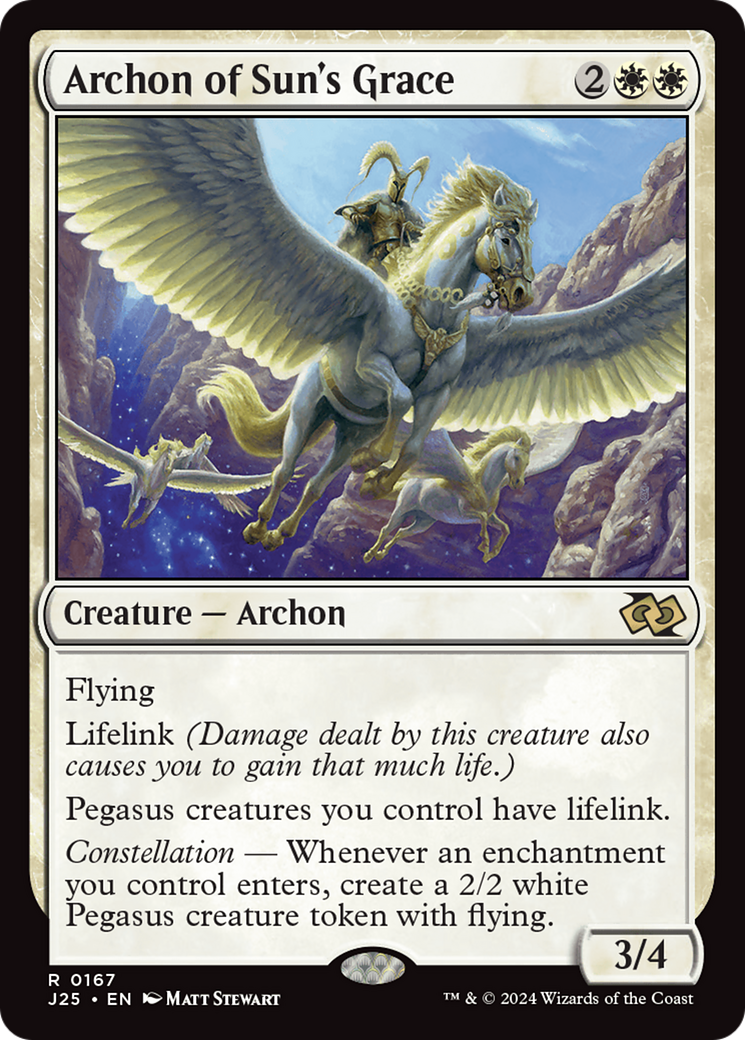 Archon of Sun's Grace [Foundations Jumpstart] | Jomio and Rueliete's Cards and Comics