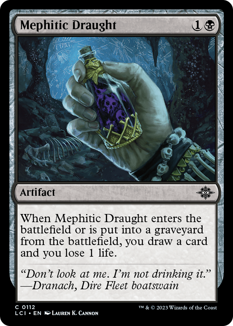 Mephitic Draught [The Lost Caverns of Ixalan] | Jomio and Rueliete's Cards and Comics