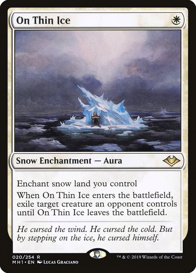 On Thin Ice [Modern Horizons] | Jomio and Rueliete's Cards and Comics
