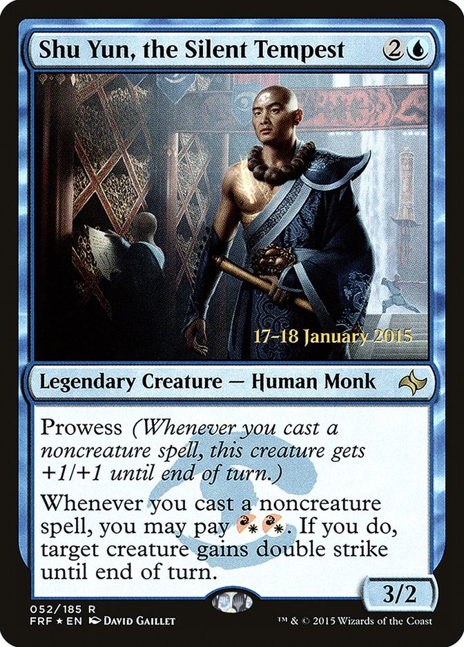 Shu Yun, the Silent Tempest [Fate Reforged Prerelease Promos] | Jomio and Rueliete's Cards and Comics