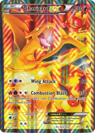Charizard EX (XY121) (Jumbo Card) [XY: Black Star Promos] | Jomio and Rueliete's Cards and Comics