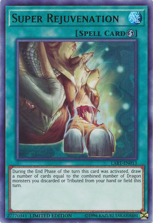 Super Rejuvenation [LART-EN013] Ultra Rare | Jomio and Rueliete's Cards and Comics