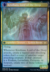 Runo Stromkirk // Krothuss, Lord of the Deep [Innistrad: Crimson Vow Prerelease Promos] | Jomio and Rueliete's Cards and Comics