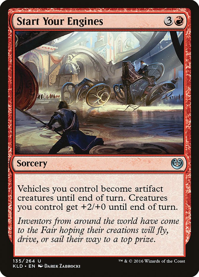 Start Your Engines [Kaladesh] | Jomio and Rueliete's Cards and Comics