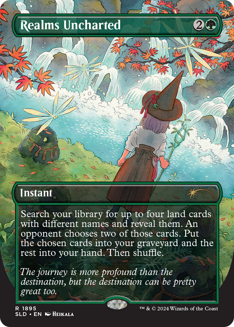 Realms Uncharted (Rainbow Foil) [Secret Lair Drop Series] | Jomio and Rueliete's Cards and Comics