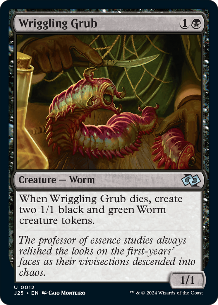 Wriggling Grub [Foundations Jumpstart] | Jomio and Rueliete's Cards and Comics
