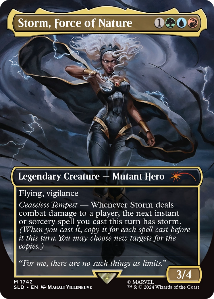 Storm, Force of Nature [Secret Lair Drop Series] | Jomio and Rueliete's Cards and Comics