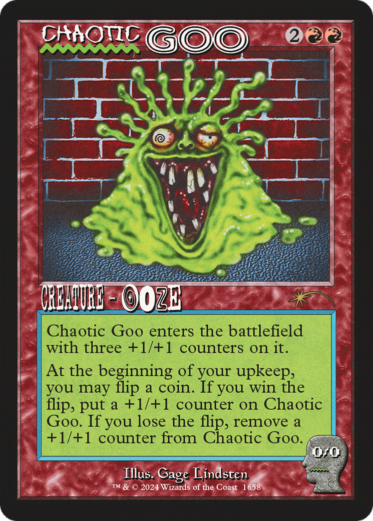 Chaotic Goo (Rainbow Foil) [Secret Lair Drop Series] | Jomio and Rueliete's Cards and Comics
