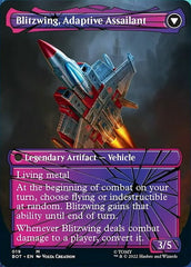 Blitzwing, Cruel Tormentor // Blitzwing, Adaptive Assailant (Shattered Glass) [Transformers] | Jomio and Rueliete's Cards and Comics