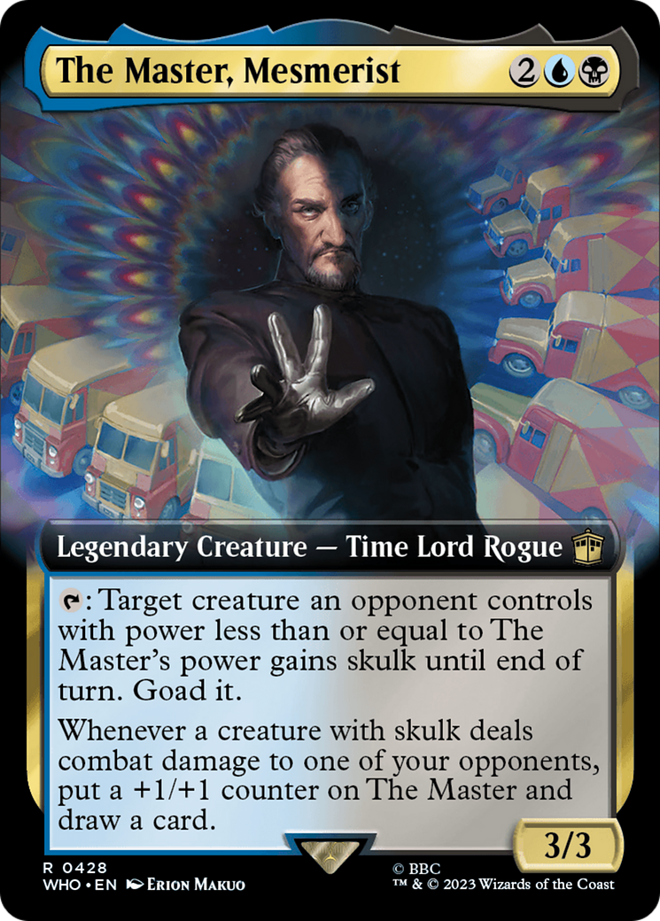 The Master, Mesmerist (Extended Art) [Doctor Who] | Jomio and Rueliete's Cards and Comics