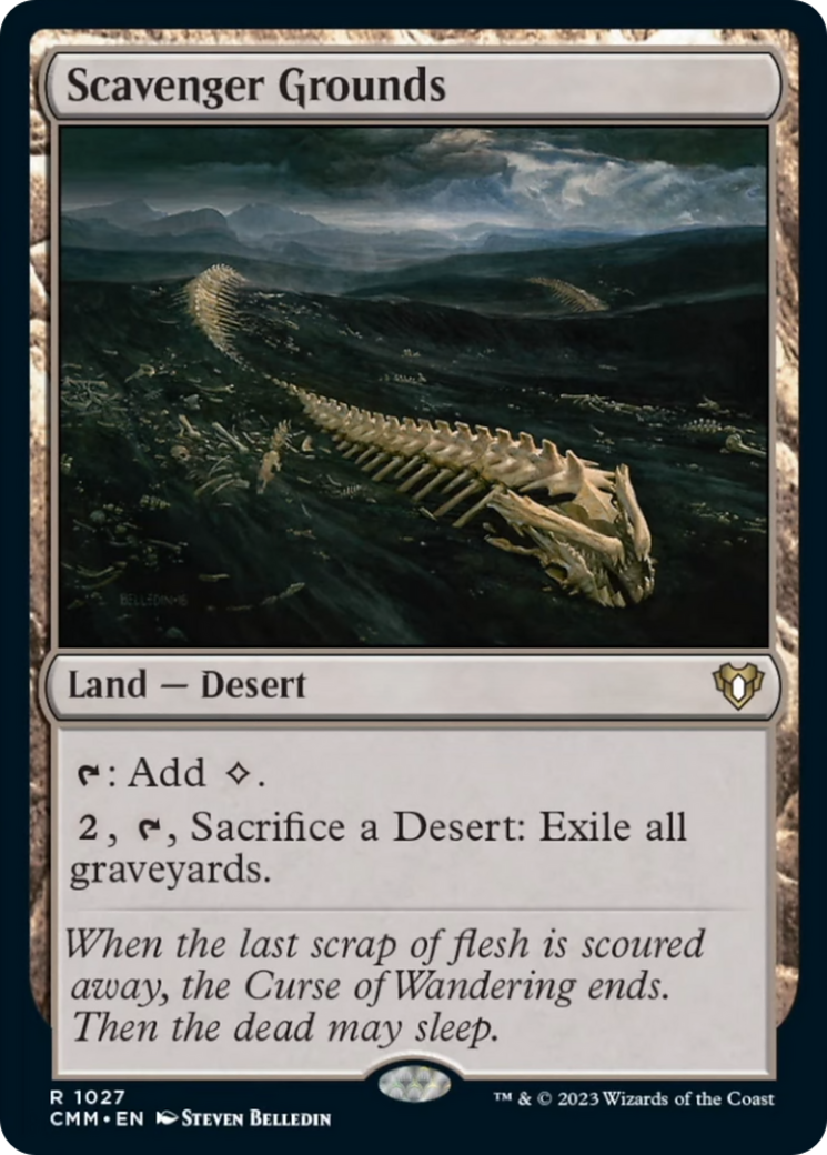 Scavenger Grounds [Commander Masters] | Jomio and Rueliete's Cards and Comics