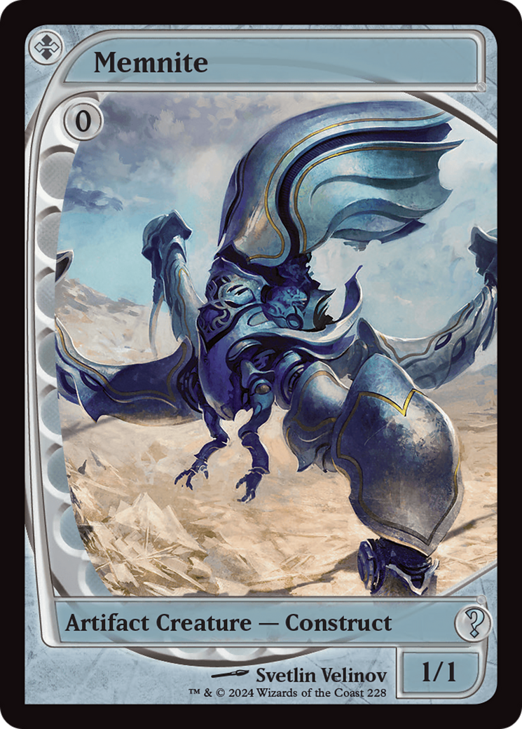 Memnite (Future Sight) [Mystery Booster 2] | Jomio and Rueliete's Cards and Comics