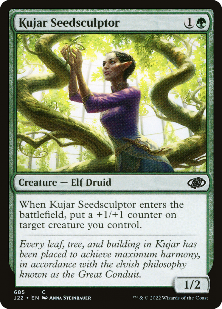 Kujar Seedsculptor [Jumpstart 2022] | Jomio and Rueliete's Cards and Comics