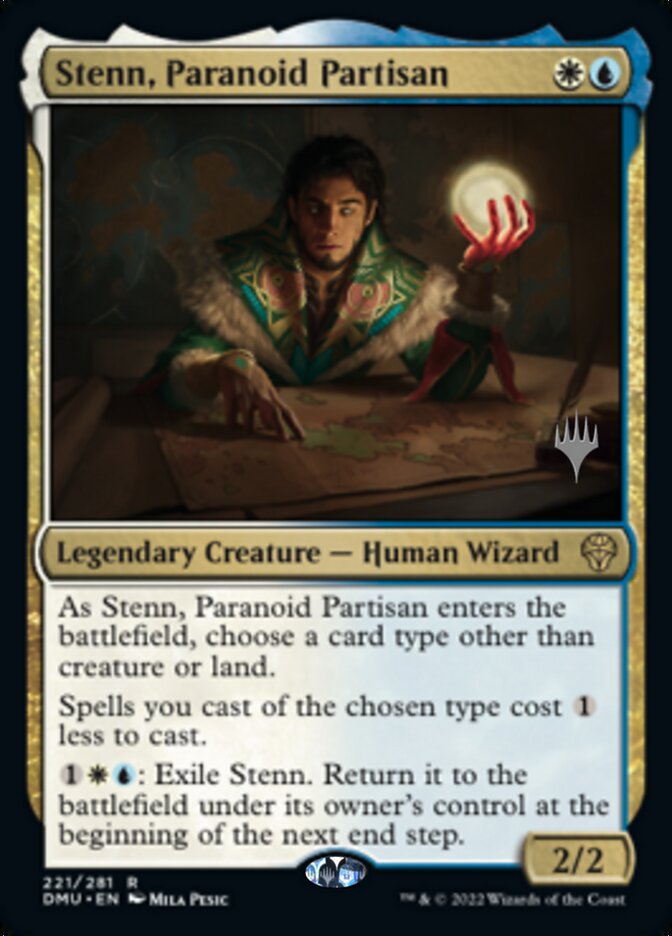 Stenn, Paranoid Partisan (Promo Pack) [Dominaria United Promos] | Jomio and Rueliete's Cards and Comics