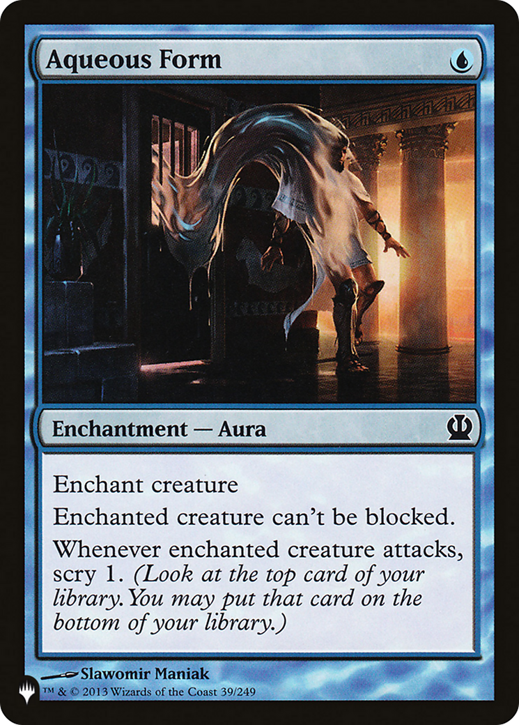 Aqueous Form [The List] | Jomio and Rueliete's Cards and Comics