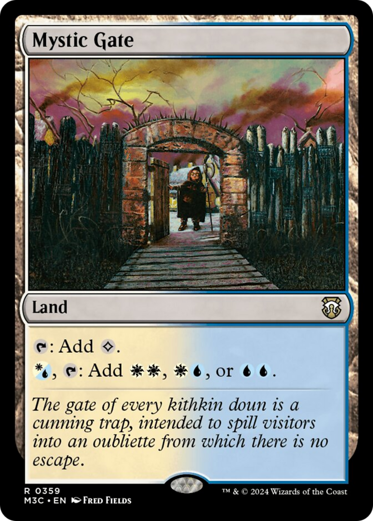 Mystic Gate (Ripple Foil) [Modern Horizons 3 Commander] | Jomio and Rueliete's Cards and Comics
