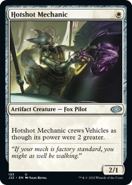 Hotshot Mechanic [Jumpstart 2022] | Jomio and Rueliete's Cards and Comics