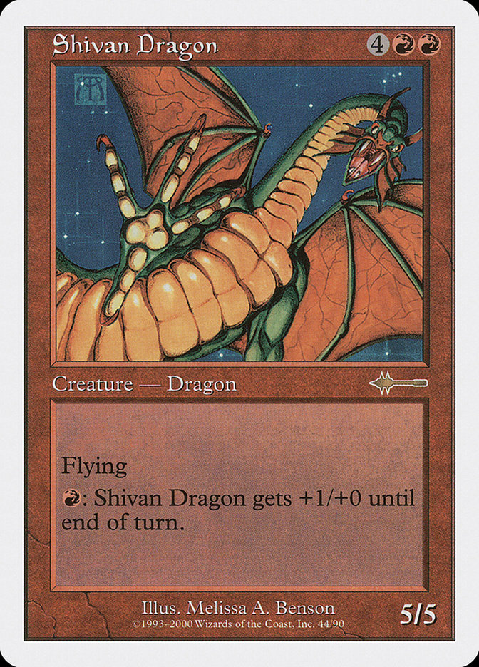 Shivan Dragon [Beatdown] | Jomio and Rueliete's Cards and Comics