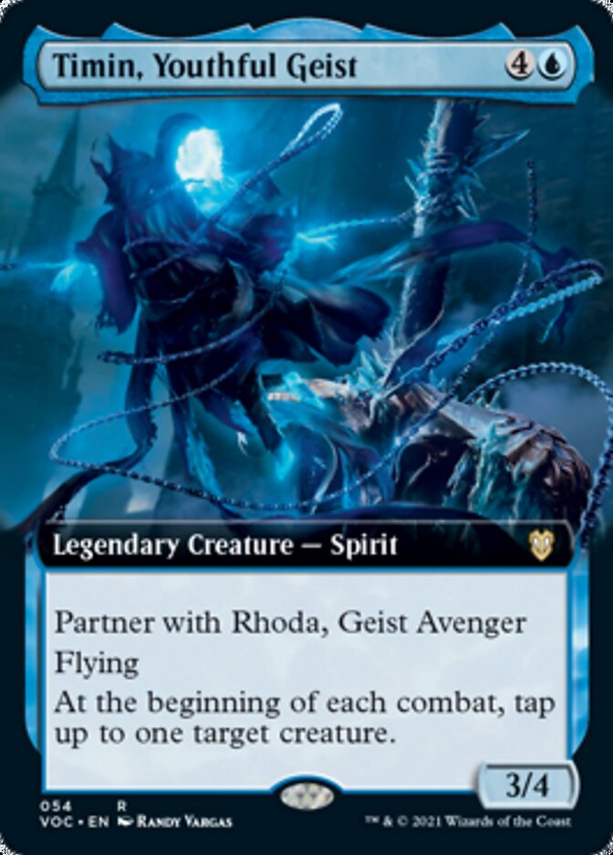 Timin, Youthful Geist (Extended Art) [Innistrad: Crimson Vow Commander] | Jomio and Rueliete's Cards and Comics