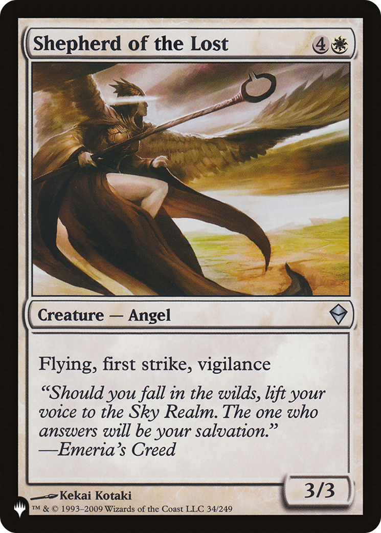 Shepherd of the Lost [The List] | Jomio and Rueliete's Cards and Comics