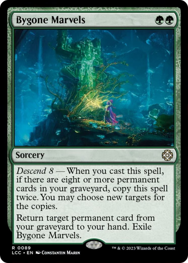 Bygone Marvels [The Lost Caverns of Ixalan Commander] | Jomio and Rueliete's Cards and Comics