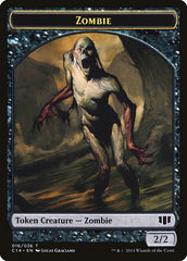 Demon (012/036) // Zombie (016/036) Double-Sided Token [Commander 2014 Tokens] | Jomio and Rueliete's Cards and Comics