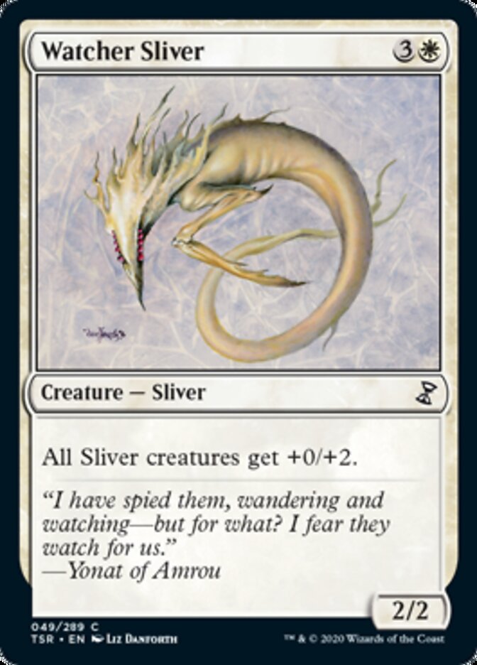 Watcher Sliver [Time Spiral Remastered] | Jomio and Rueliete's Cards and Comics