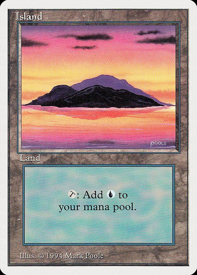 Island (295) [Summer Magic / Edgar] | Jomio and Rueliete's Cards and Comics