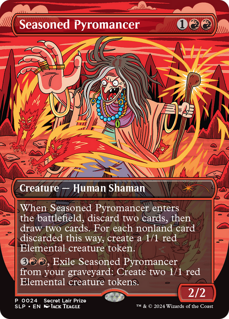 Seasoned Pyromancer [Pro Tour Promos] | Jomio and Rueliete's Cards and Comics