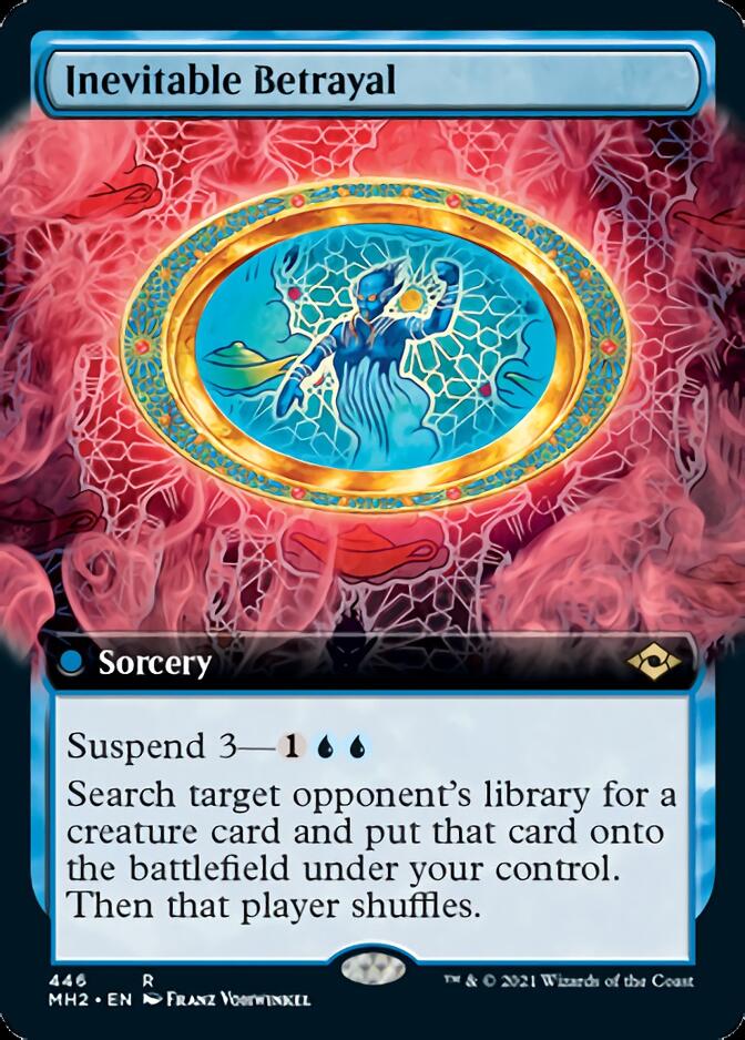 Inevitable Betrayal (Extended Art) [Modern Horizons 2] | Jomio and Rueliete's Cards and Comics