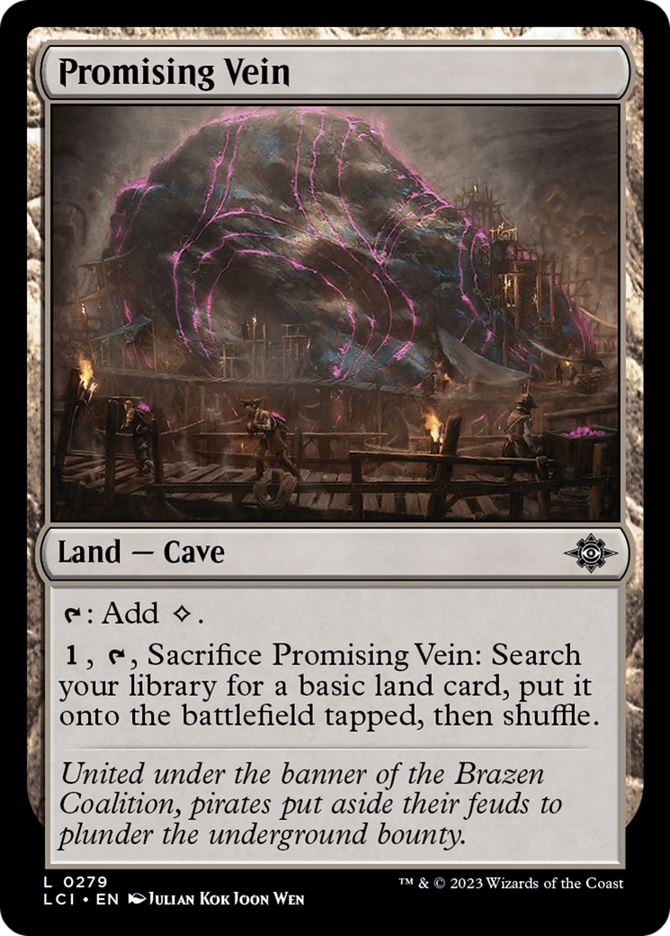 Promising Vein [The Lost Caverns of Ixalan] | Jomio and Rueliete's Cards and Comics