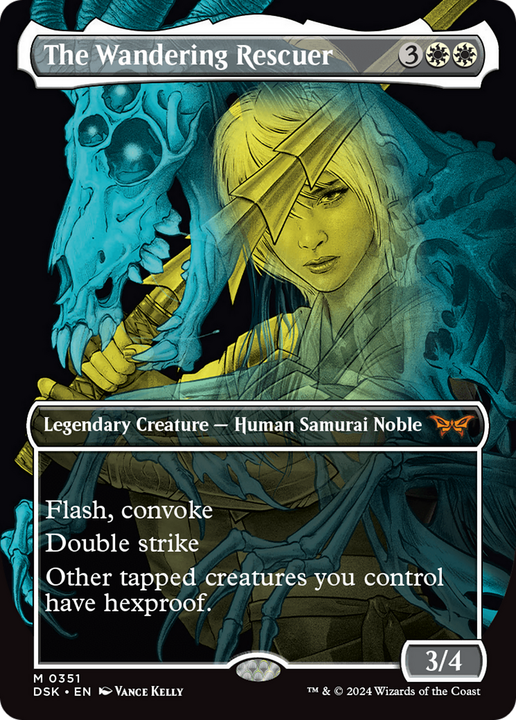 The Wandering Rescuer (Showcase) [Duskmourn: House of Horror] | Jomio and Rueliete's Cards and Comics