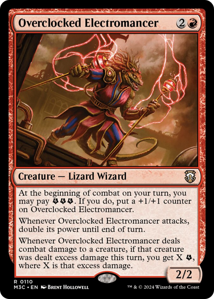 Overclocked Electromancer [Modern Horizons 3 Commander] | Jomio and Rueliete's Cards and Comics