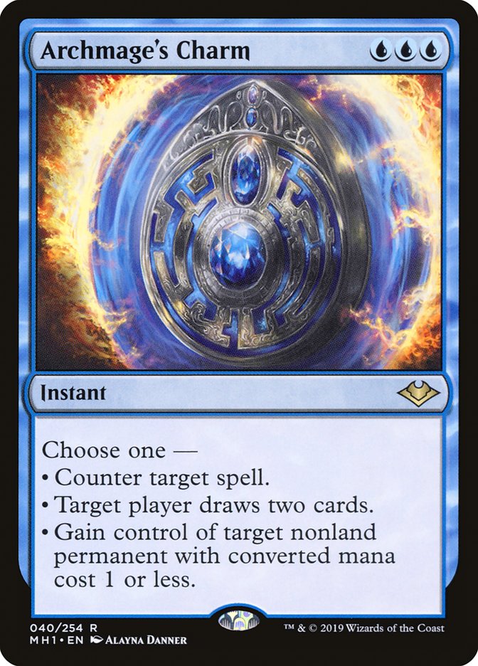 Archmage's Charm [Modern Horizons] | Jomio and Rueliete's Cards and Comics