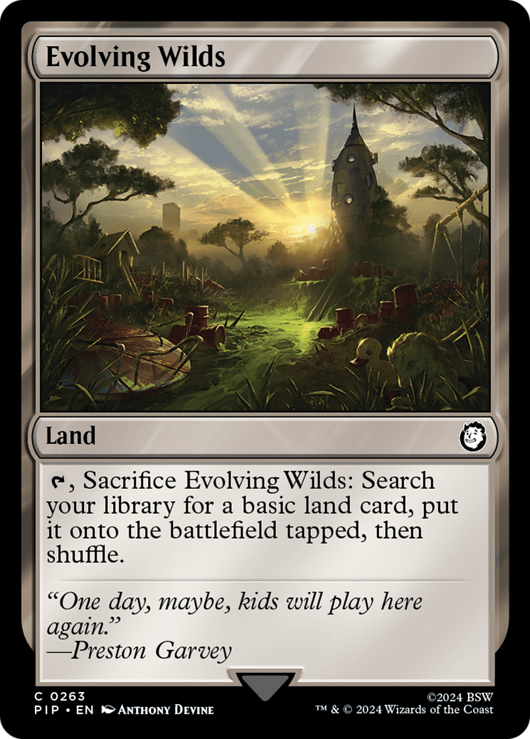 Evolving Wilds [Fallout] | Jomio and Rueliete's Cards and Comics